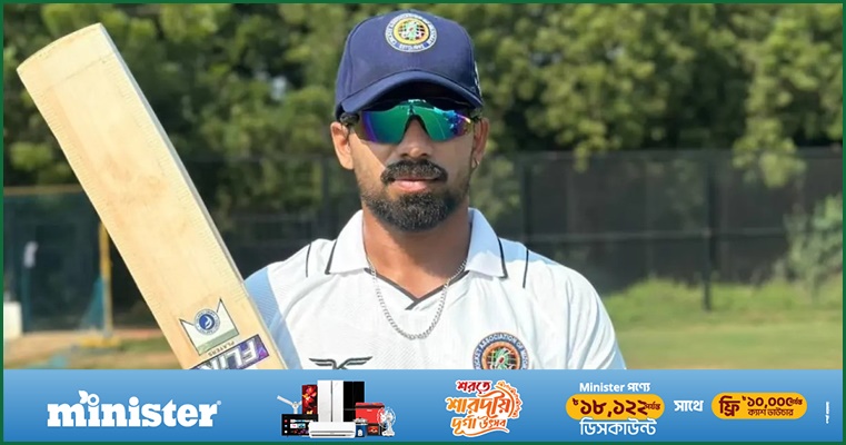 রঞ্জিতে সুতারের ৫১৭ বলে ৪০০* রানের রেকর্ডগড়া ইনিংস